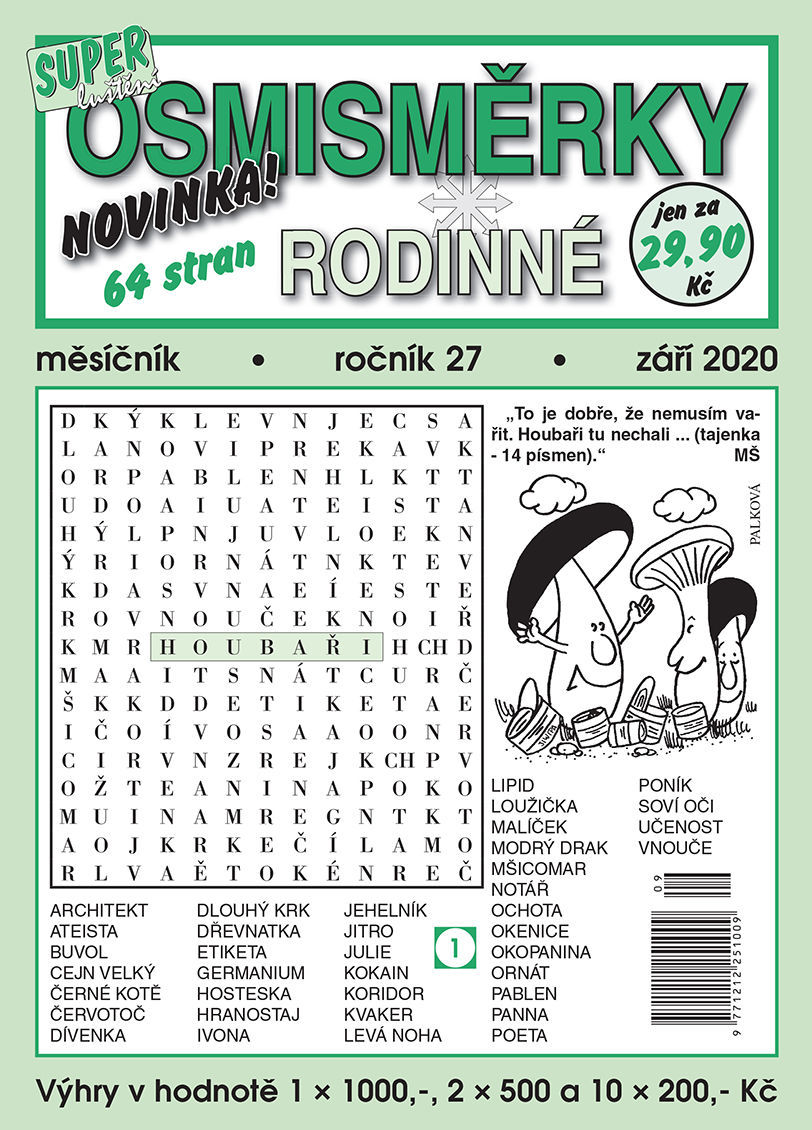 RODINNÉ OSMISMĚRKY TURPRESS
