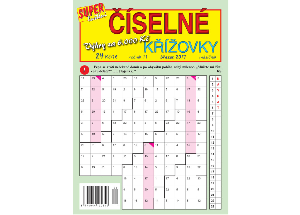 Číselné křížovky 0317