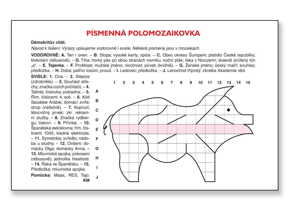 Písmenná polomozaikovka