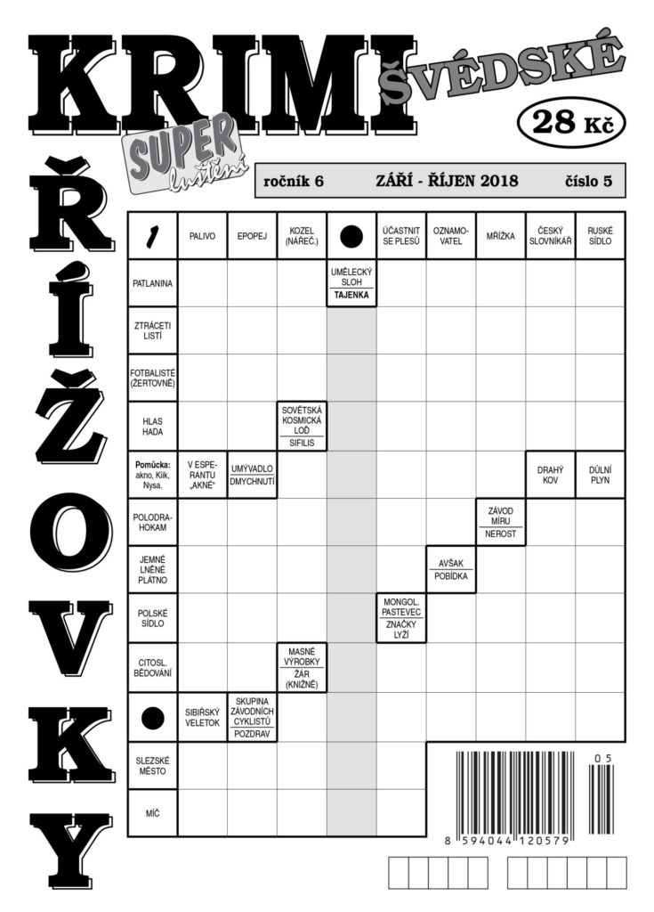 Krimi křížovky Super luštění
