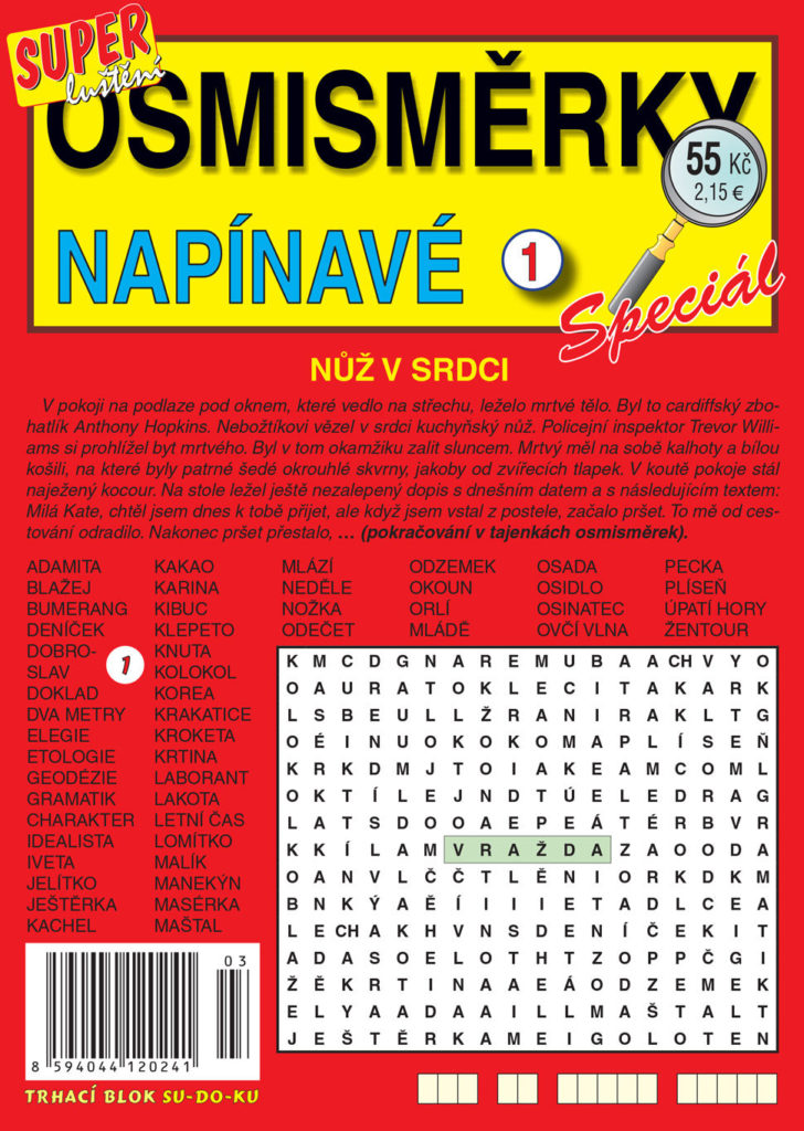 Napínavé osmisměrky Super luštění