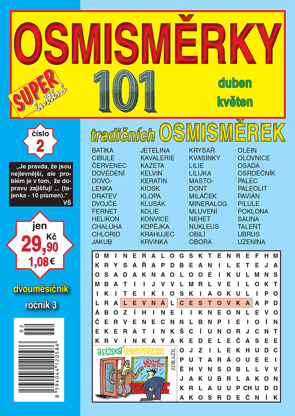 101 osmisměrky