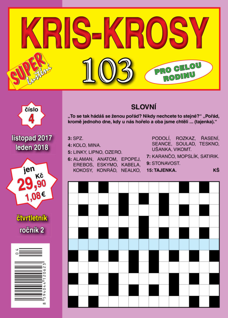 103 Kris krosy Super luštění Turpress