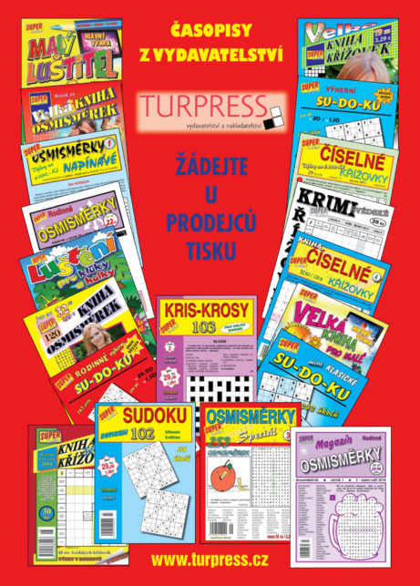 128 číselné křížovky speciál Turpress Super Luštění