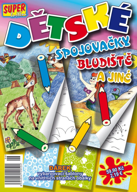 Dětské spojovačky, bludiště a jiné Vydavatelství Turpress Super luštění