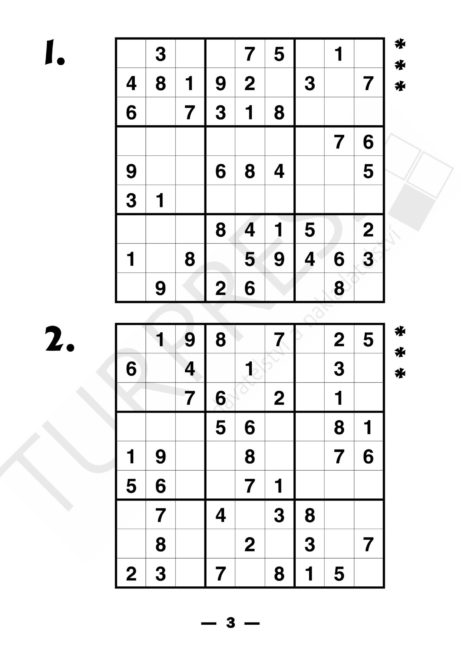 MINI SUDOKU klasické Turpress Super luštění