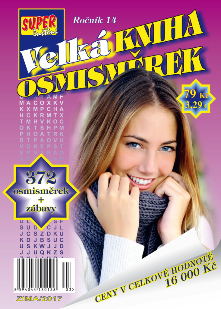 Velká kniha osmisměrek Turpress to je super luštění