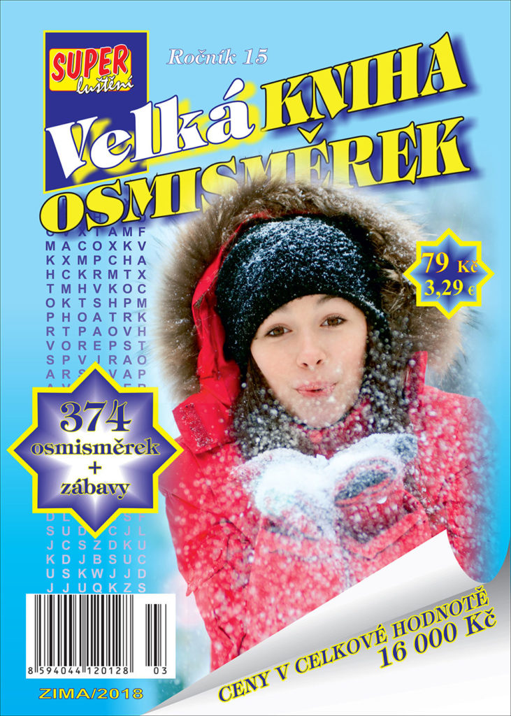 Velká kniha osmisměrek Super luštění