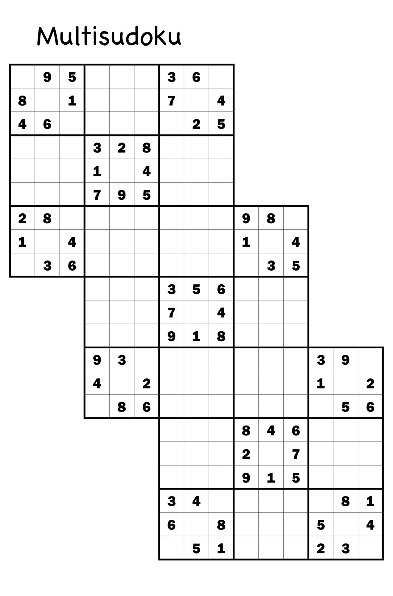 Multisudoku Turpress