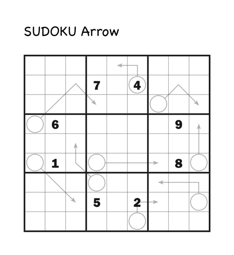 Sudoku arrow Turpress