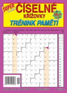 Číselné křížovky - trénink paměti