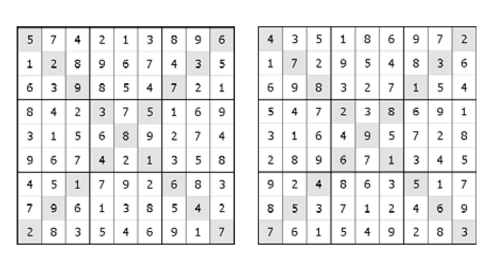 Vyluštěné Diagonální SUDOKU Turpress