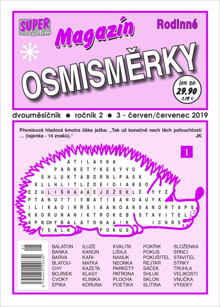 Magazine rodinné osmisměrky vydavatelství turpress