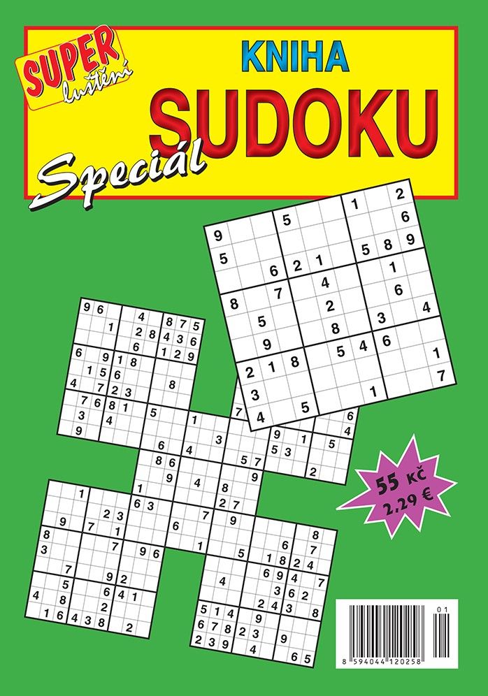 Kniha sudoku