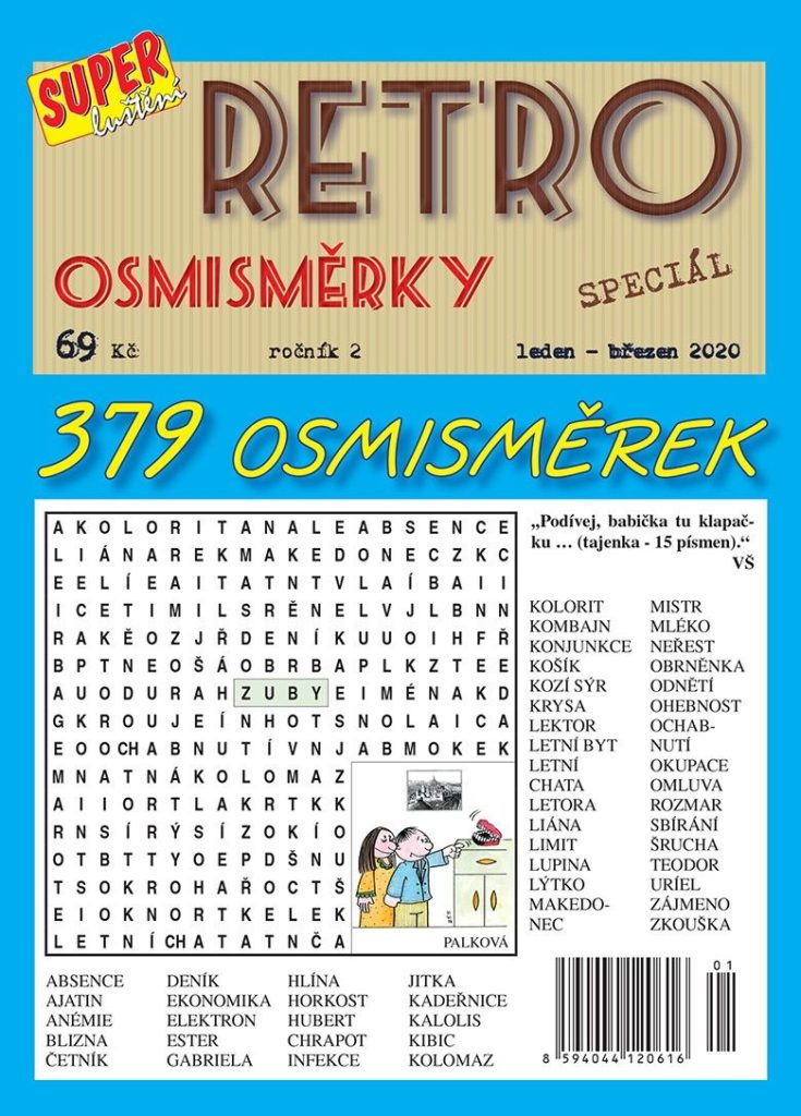 Retro osmisměrky