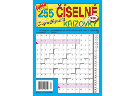 255 číselné křížovky