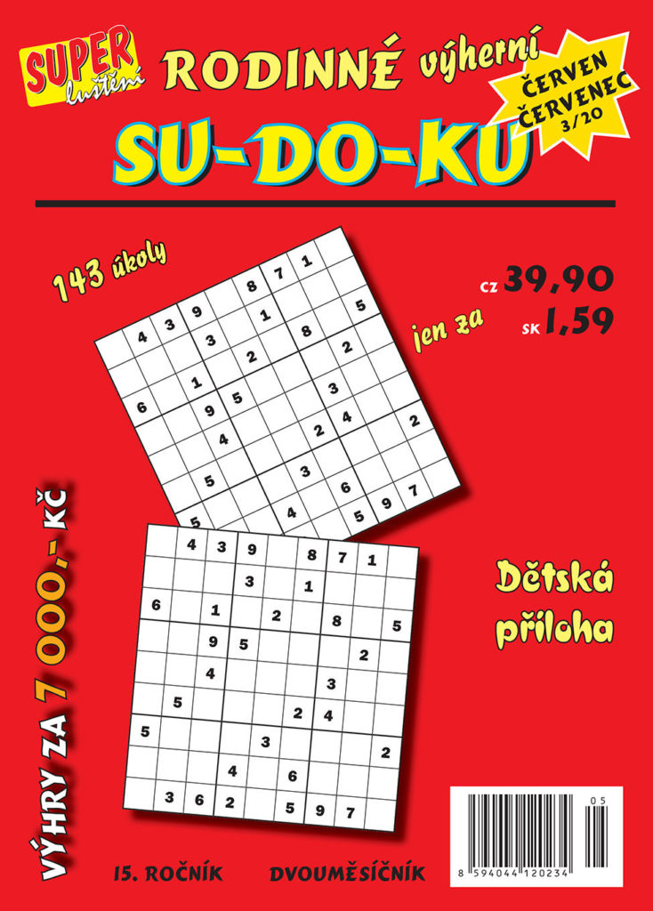 Rodinné výherní SUDOKU