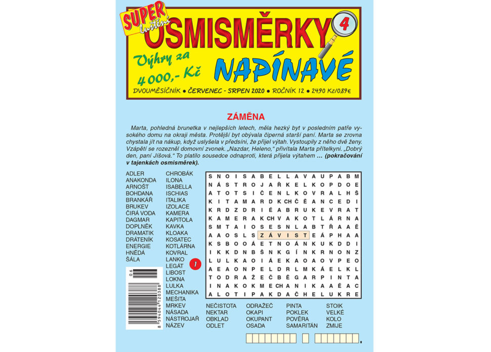Napínavé osmisměrky