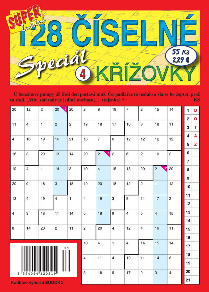 Číselné křížovky speciál