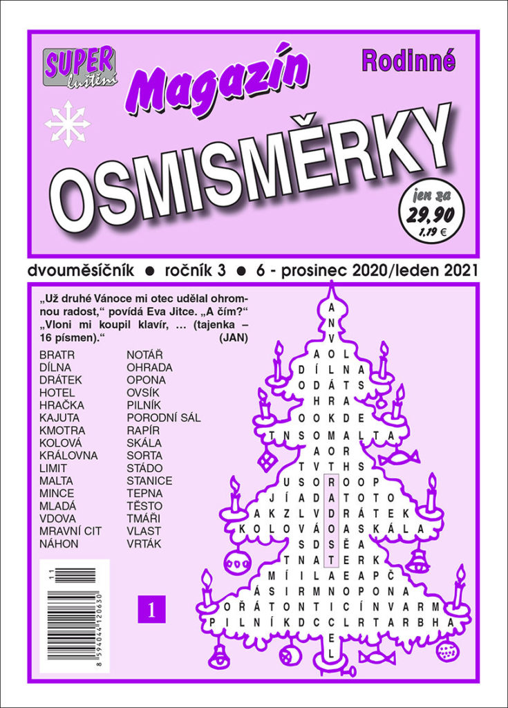 Magazín rodinné osmisměrky