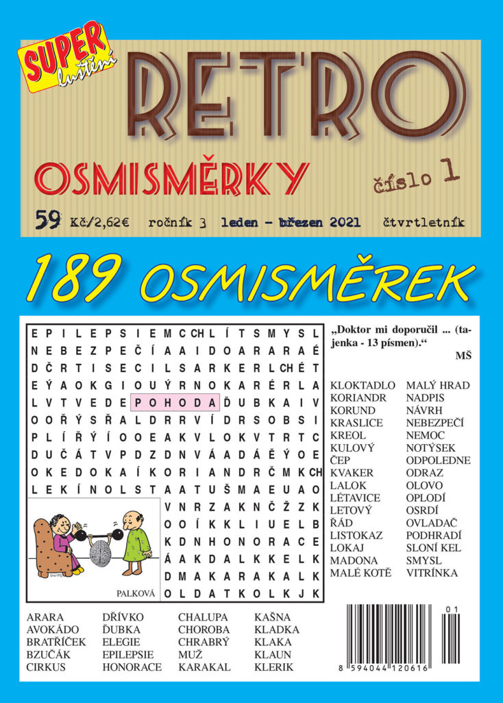 Retro osmisměrky