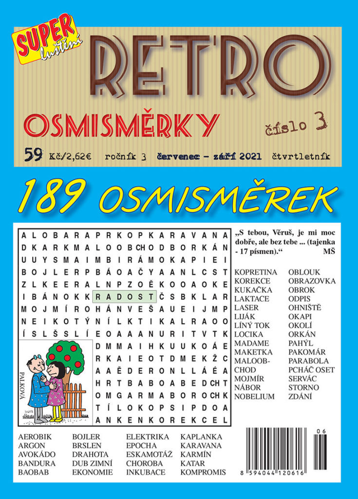 Retro osmisměrky