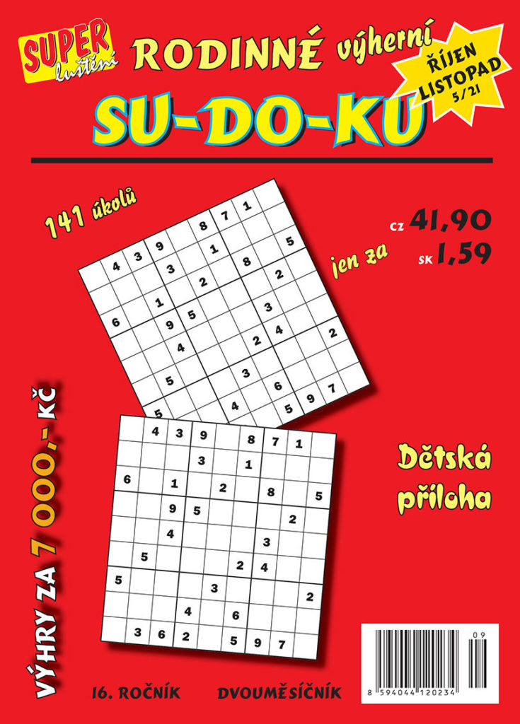 Rodinné výherní sudoku