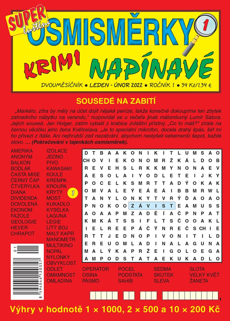 Napínavé osmisměrky