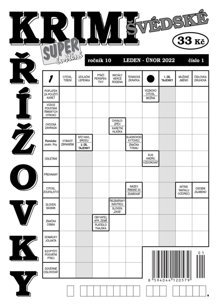 Krimi Švédské Křížovky
