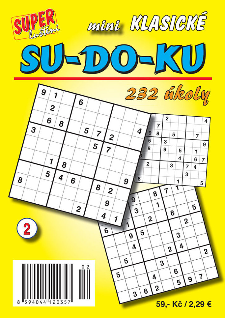 MINI SUDOKU klasické
