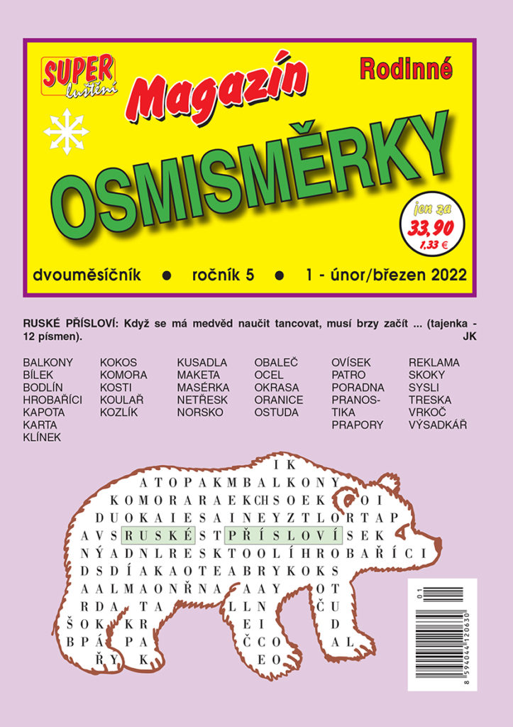 Magazín Rodinné Osmisměrky