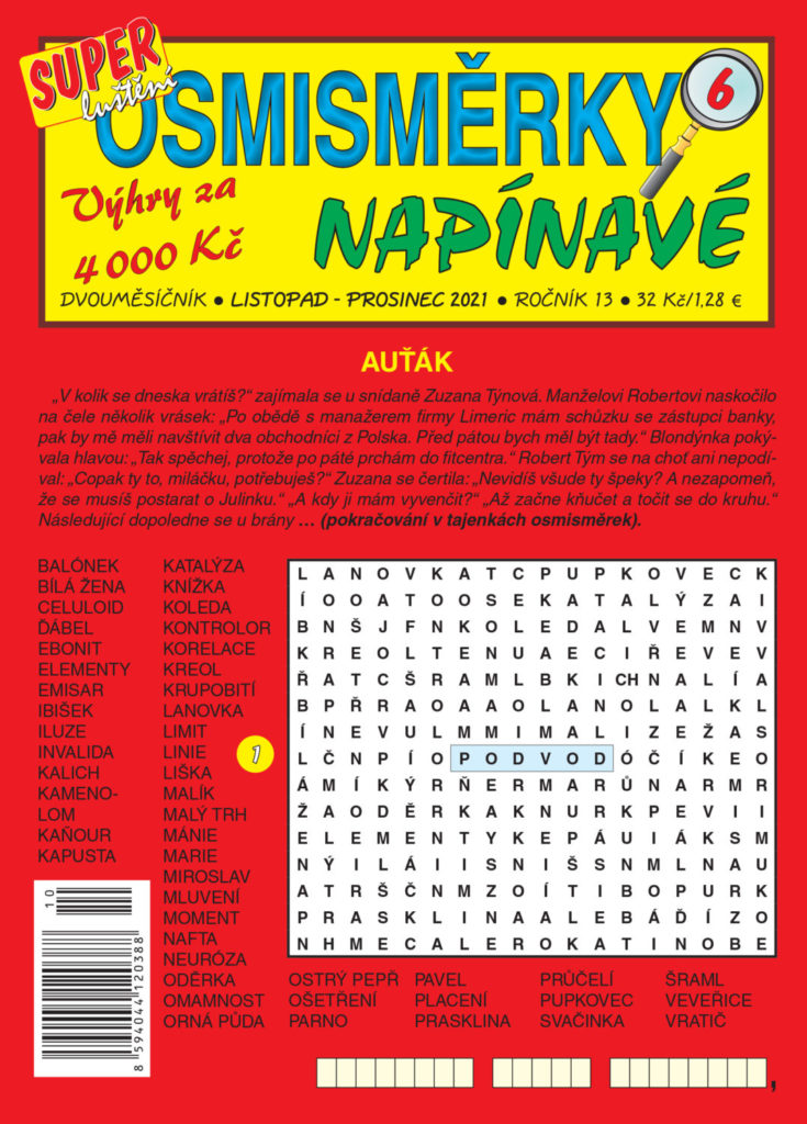 Napínavé Osmisměrky