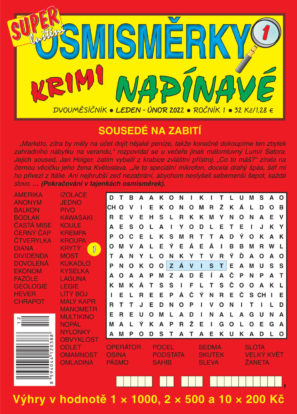Osmisměrky krimi napínavé 0122_obálka