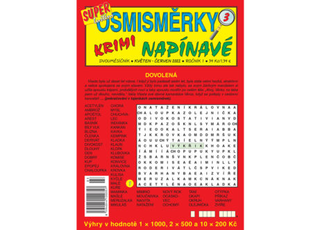 Osmismrěky krimi napínavé