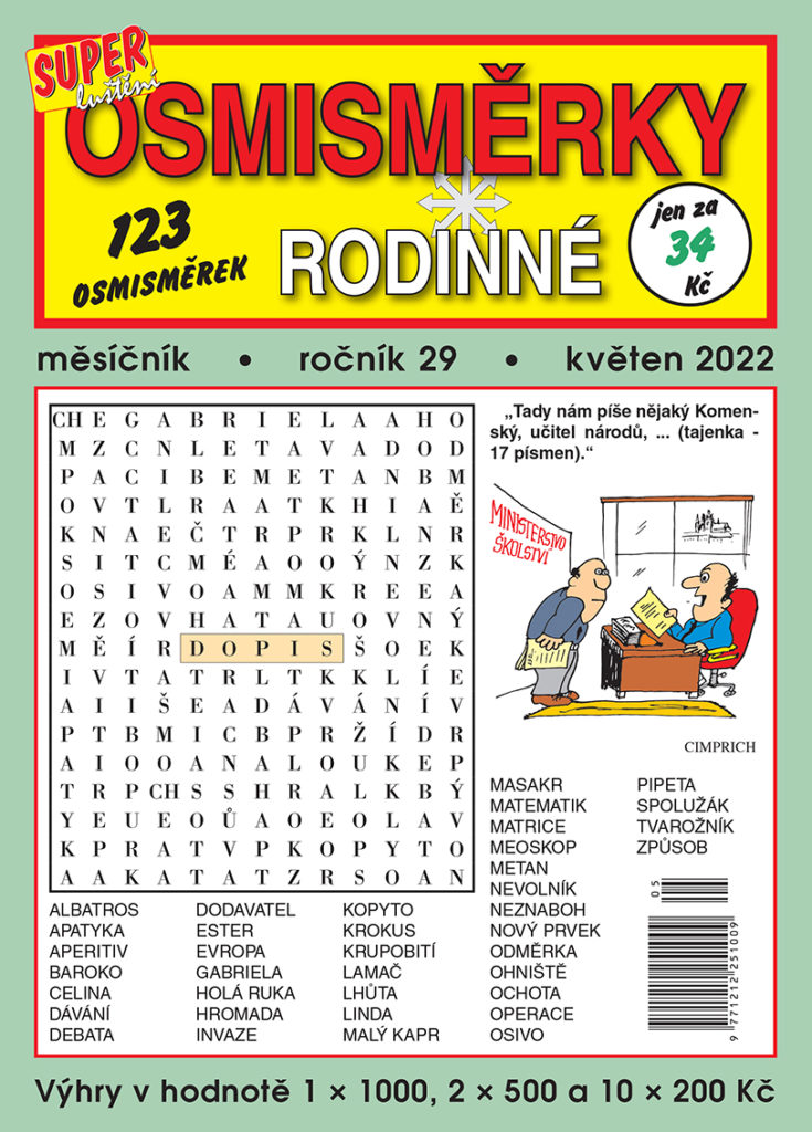 Rodinné osmisměrky