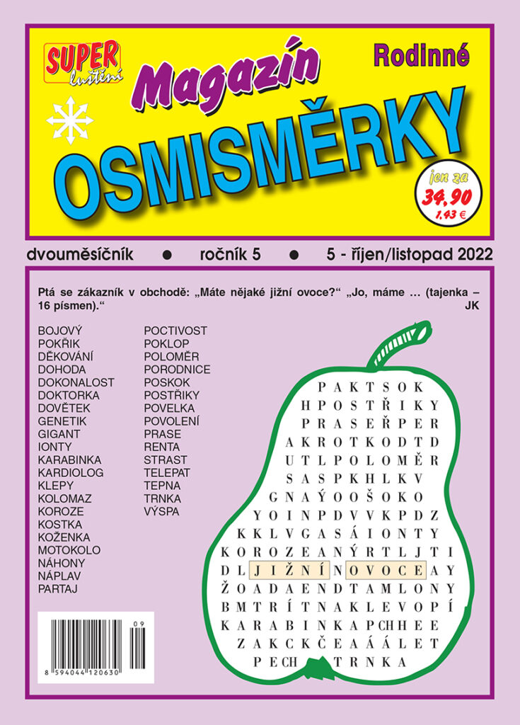 Magazín rodinné osmisměrky