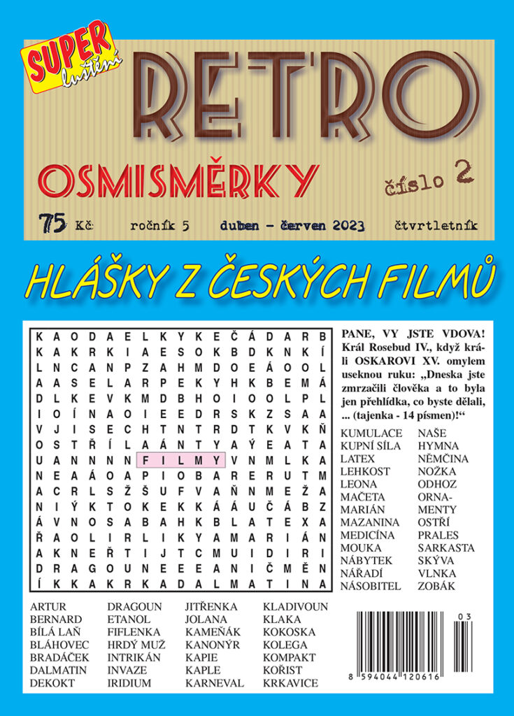 Retro osmisměrky