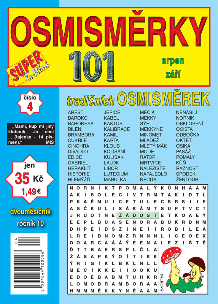 101 osmisměrky