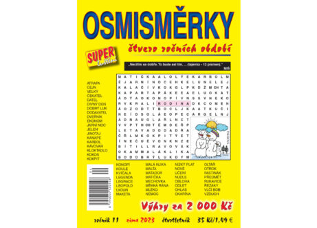 Osmisměrky Čtvero ročních období
