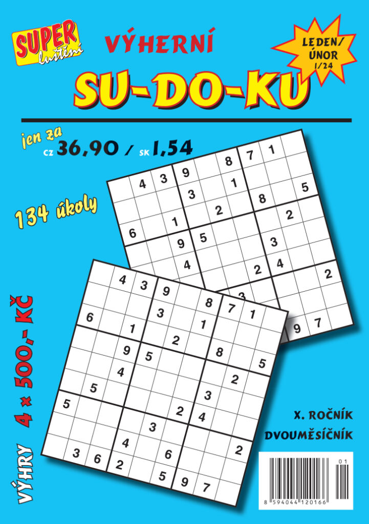 Výherní SUDOKU 