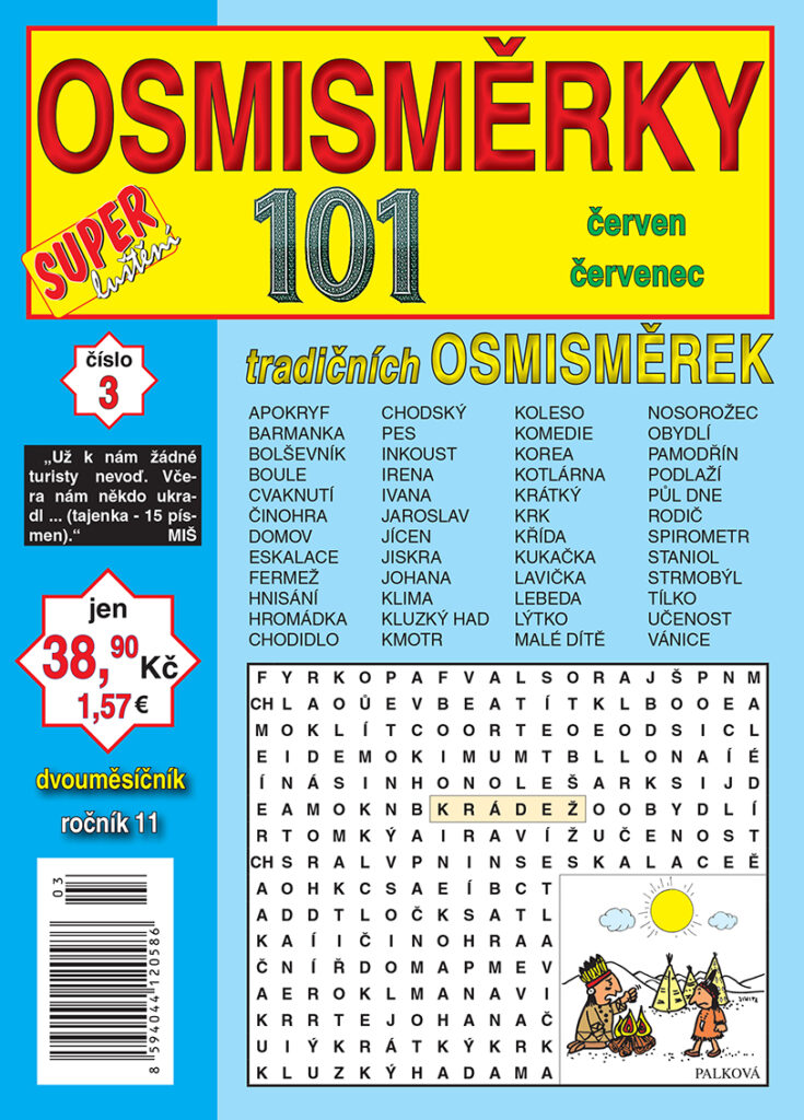 101 osmisměrky