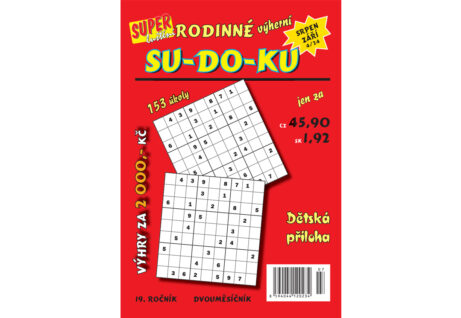 Rodinné výherní sudoku
