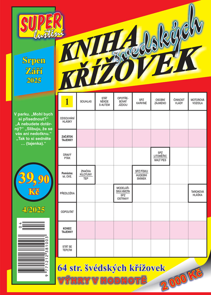 Kniha švédských křížovek 