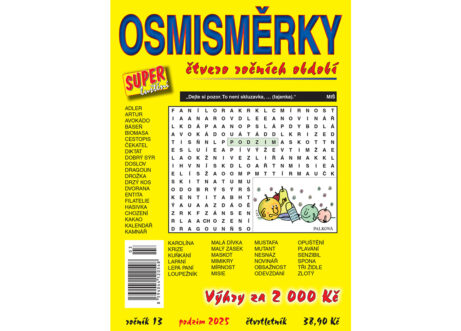 Osmisměrky čtvero ročních období