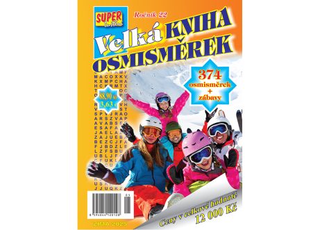 Velká kniha křížovek Turpress 2025 Super luštění