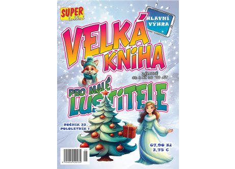 Velká kniha pro malé luštitelé Turpress 2025 Super luštění
