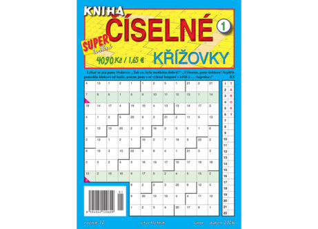 Kniha číselné křížovky