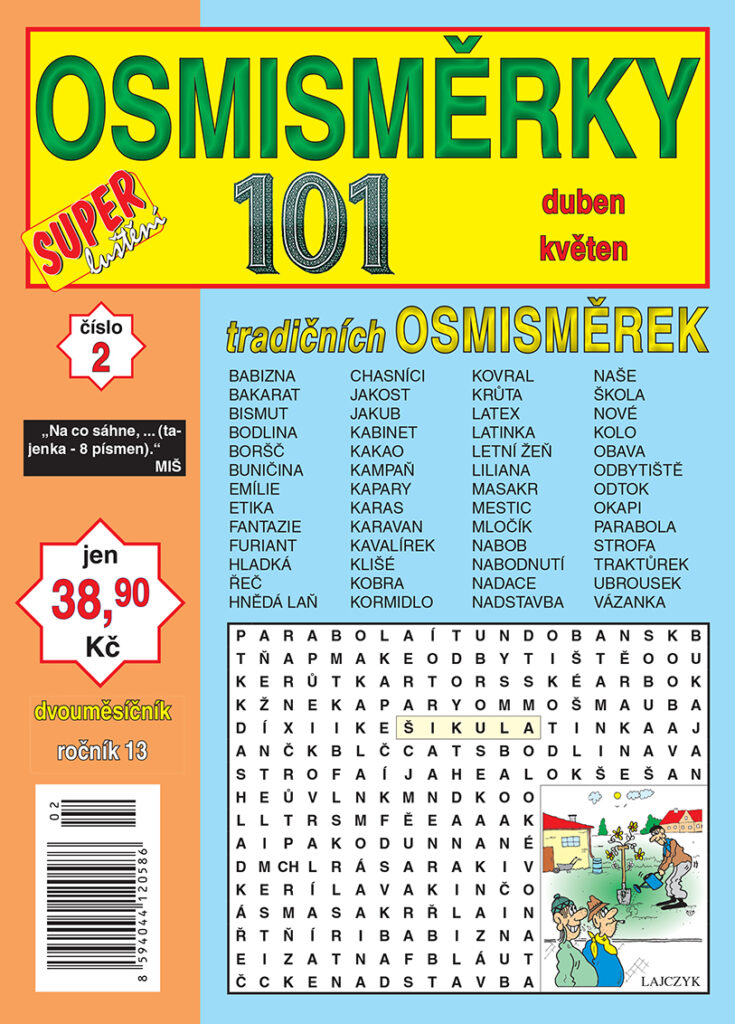 101 osmisměrky