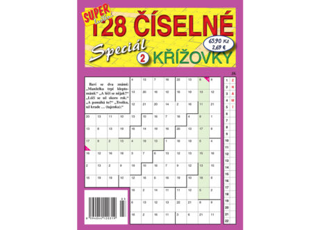Číselné křížovky speciál Super luštění Turpress 2026