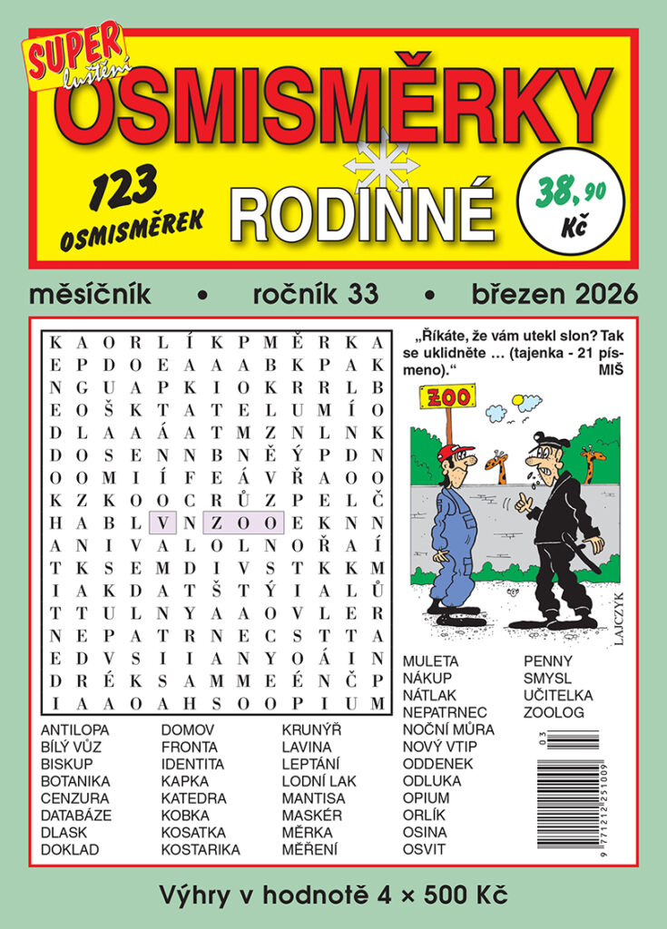 Rodinné osmisměrky 